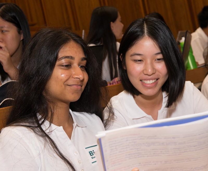 2018 Science Olympiad students at ANU.