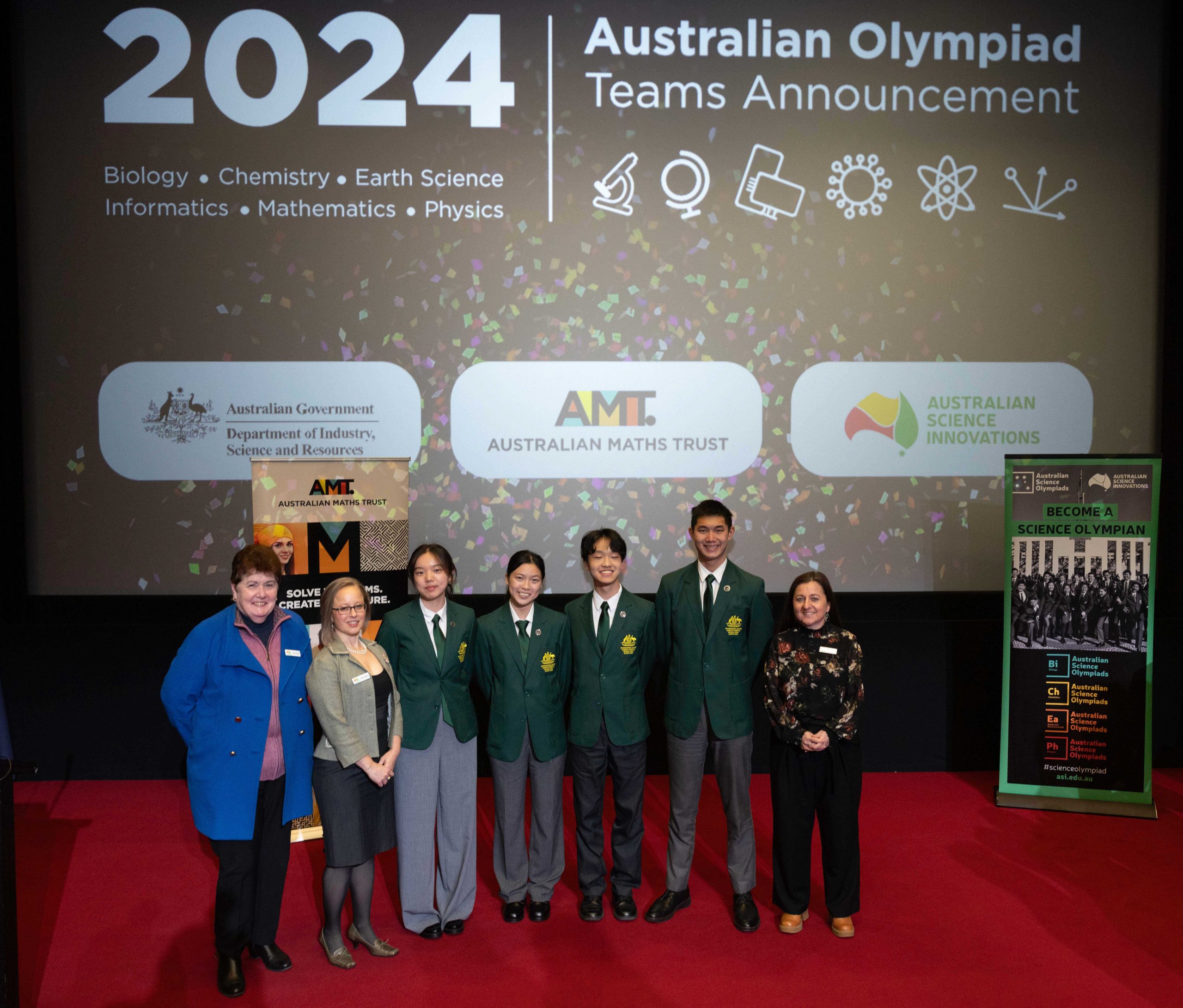Introducing the team representing Australia at the 2024 International