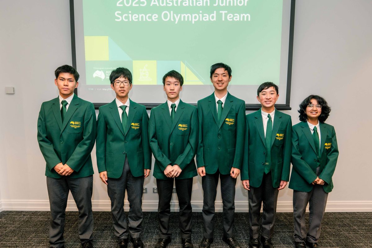Introducing the 2025 International Junior Science Olympiad Australian team! image